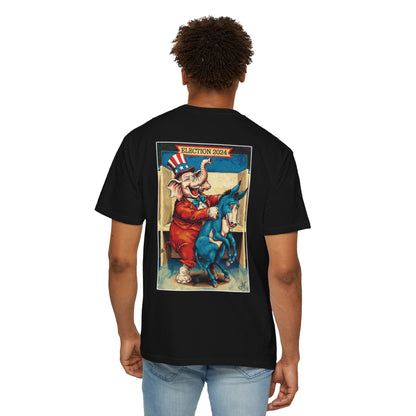 "MAGA Spanked the Donkeys 2024", Unisex T-shirt (Dark Colors)