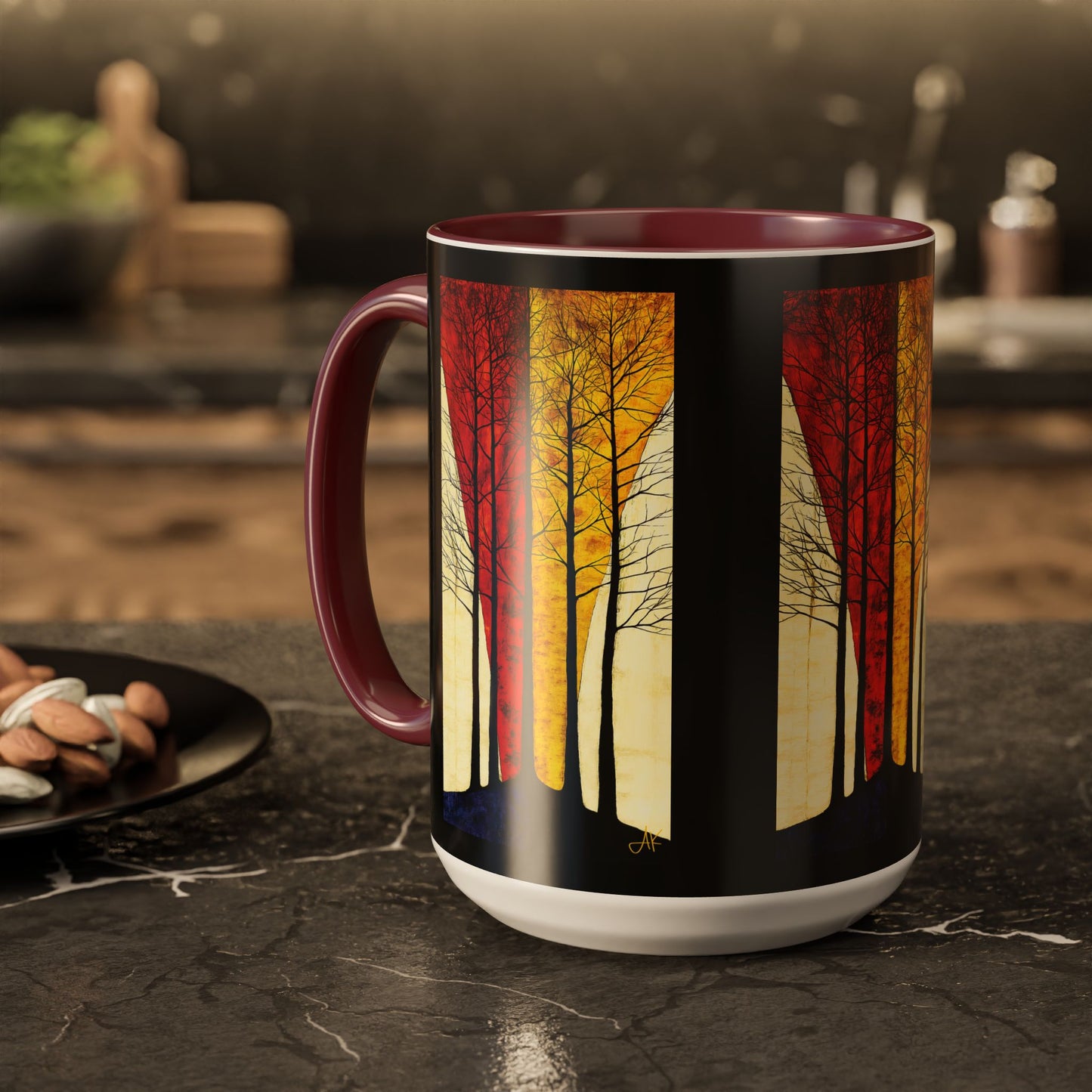 "Go Out in Joy" Isaiah 55:12 (NIV)", Colorful Mugs (11oz & 15oz)