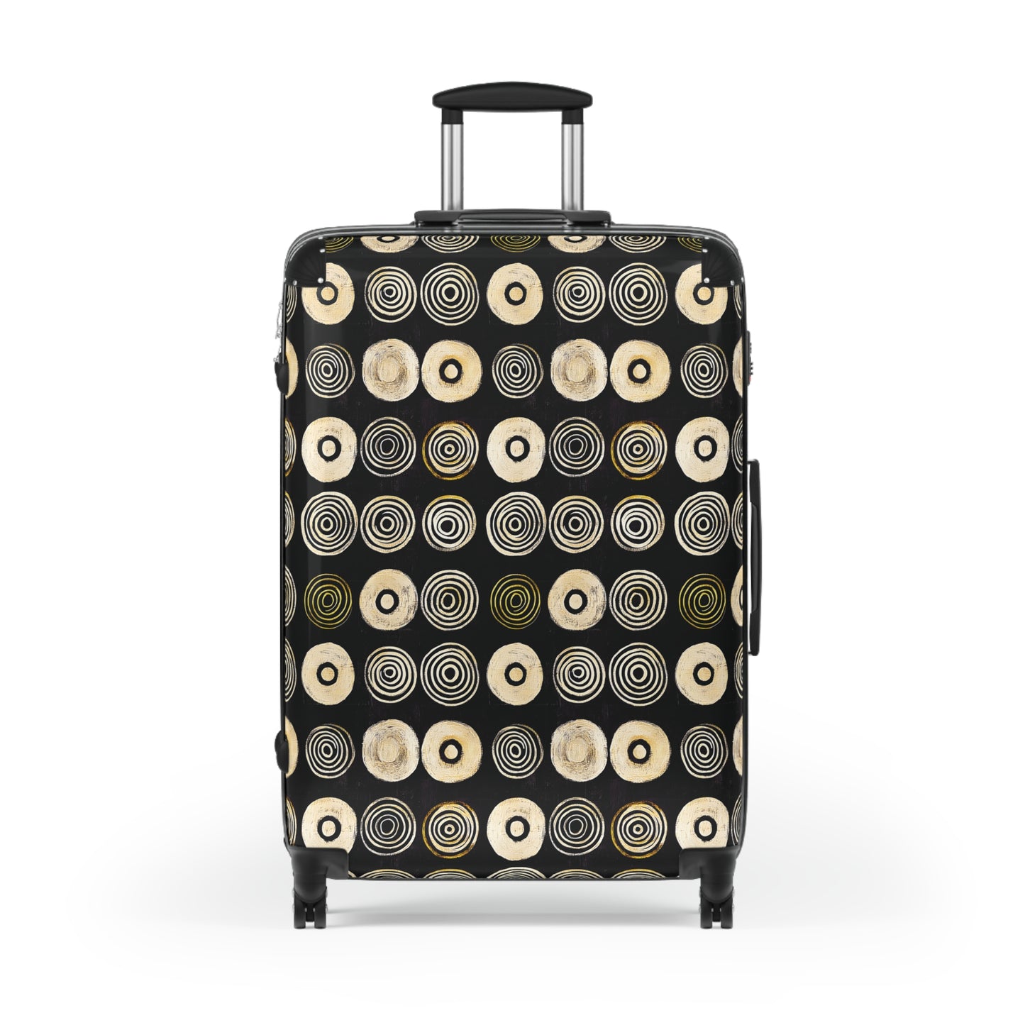 "Punk Polka" Pattern Art Suitcases