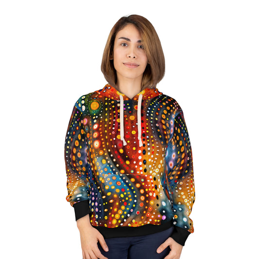 "Abstract 69", Unisex Wearable Art Pullover Hoodie