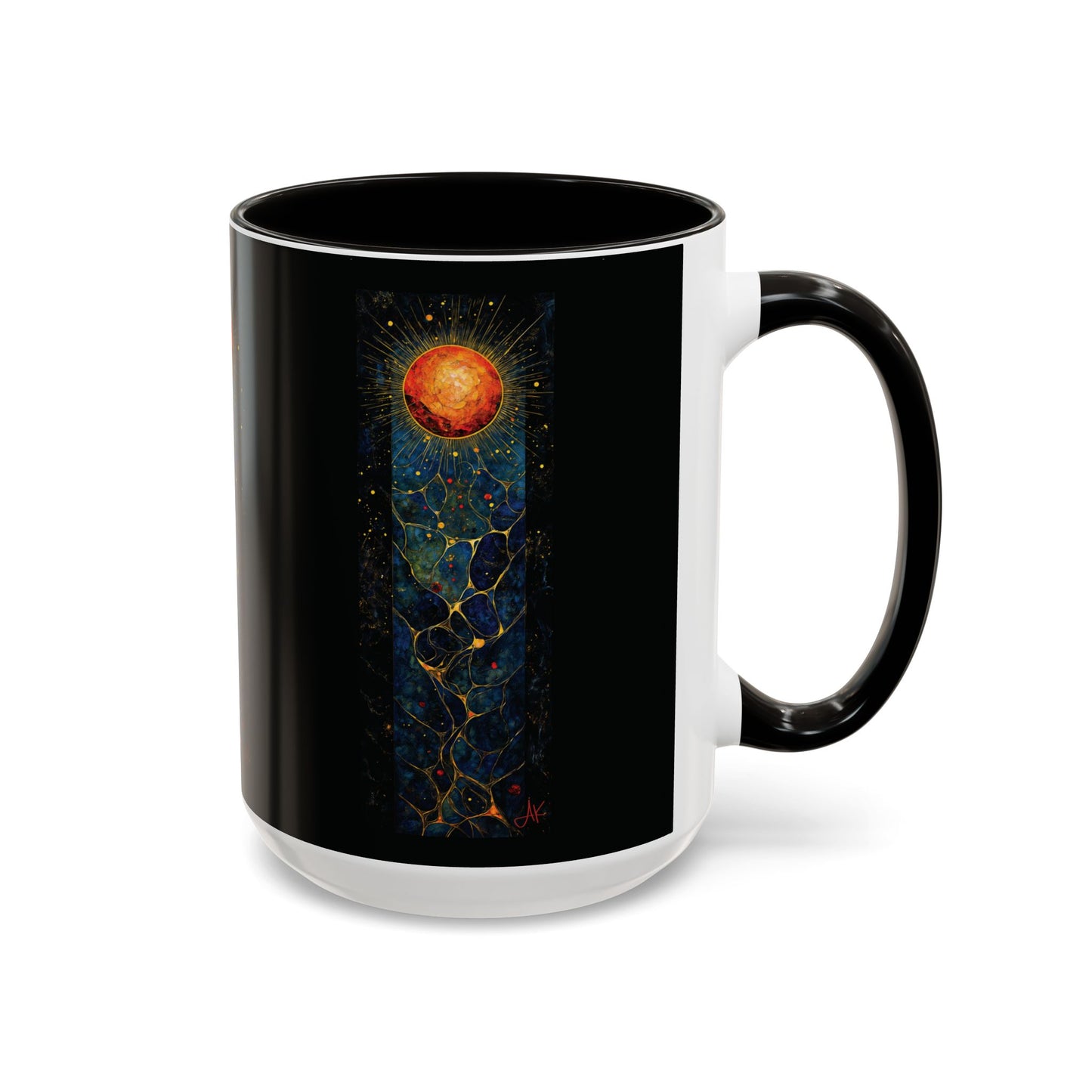 "The Living Light (John 8:12)", Colorful Mugs (11oz, 15oz)