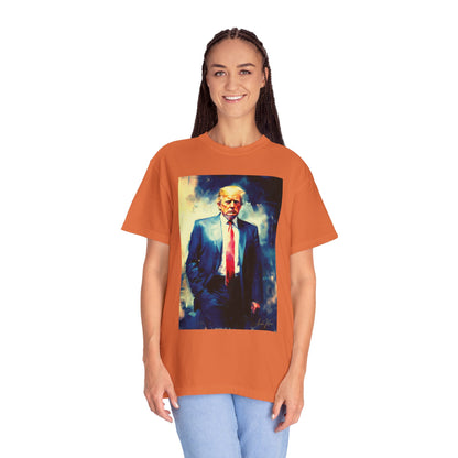 "Trump Portrait No. 6", Unisex T-shirt (Dark Colors)