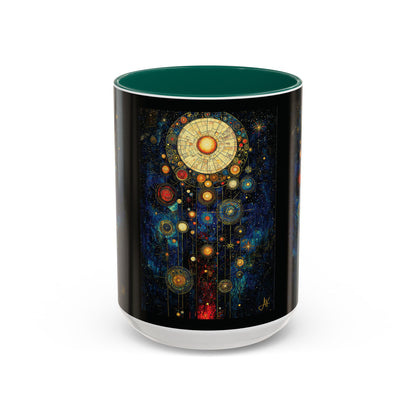 "Ancient Connection to God", Colorful Mugs (11oz, 15oz)