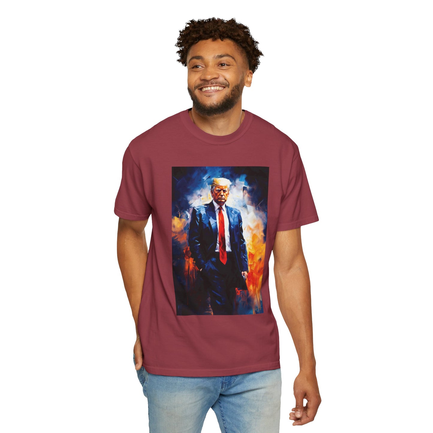 "Trump Portrait" #22, Unisex T-shirt (Light Colors)