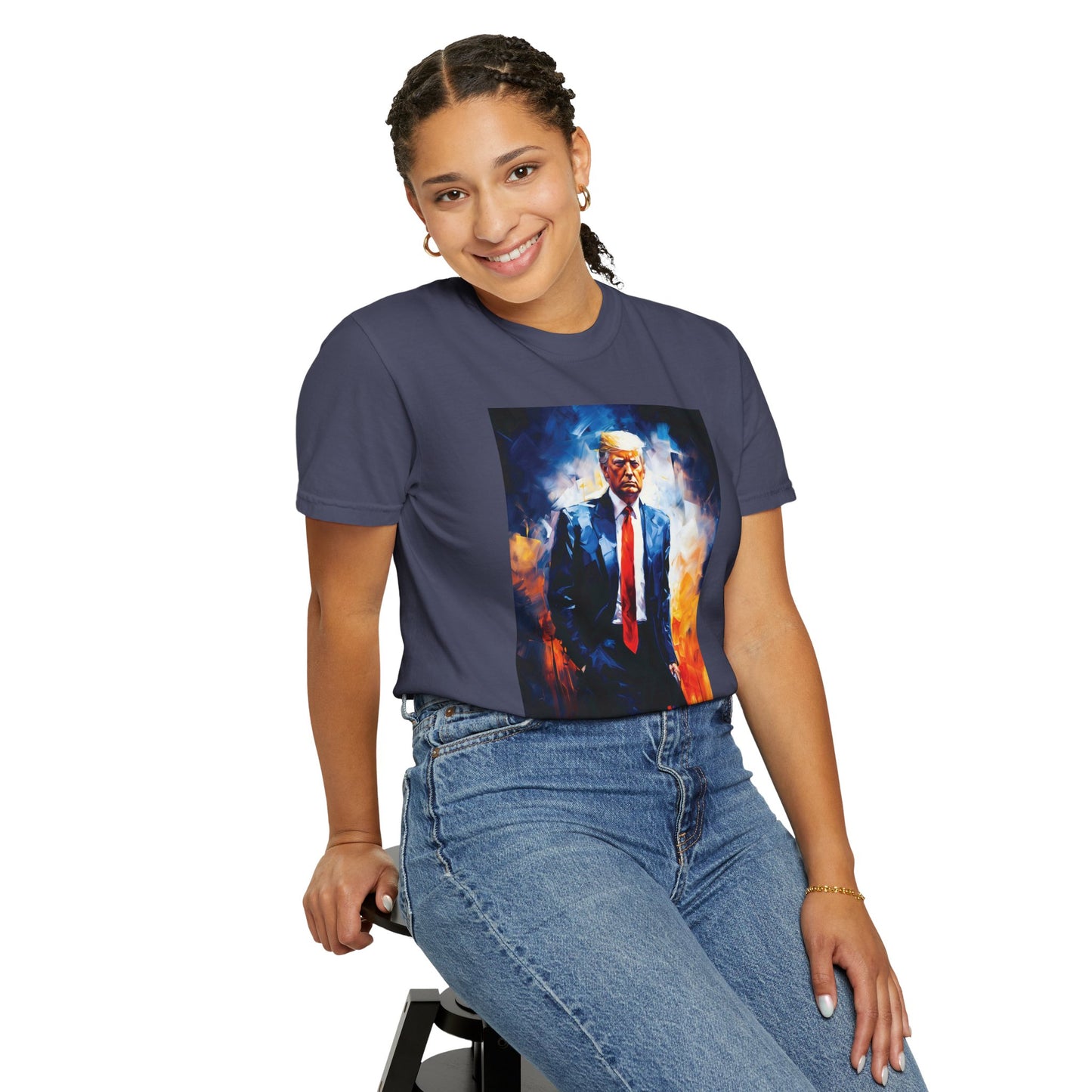 "Trump Portrait" #22, Unisex T-shirt (Dark Colors)