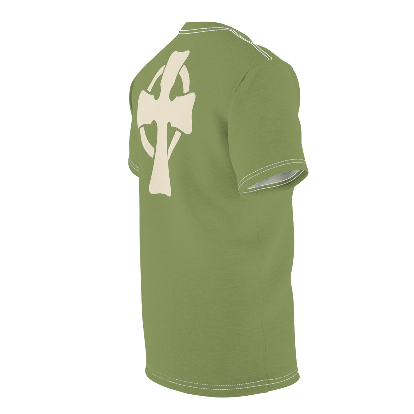 "Retro Jesus", Unisex T-shirt (Sage Green)