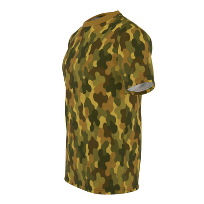 "SASR Day-Ops Camouflage", Unisex Tee (SASR Light Brown Collar)