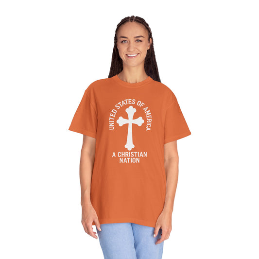 "USA - A Christian Nation" #04, Unisex T-shirt
