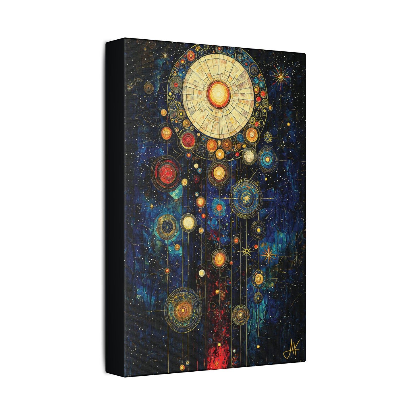 "Ancient Connection to God", Stretched Classic Canvas Fine Art Print