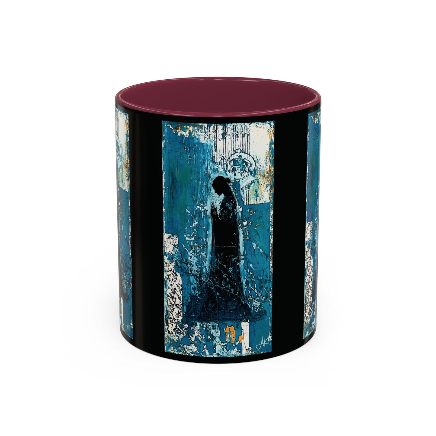 "Behold the Handmaid - Luke 1:38", Colorful Mugs (11oz, 15oz)