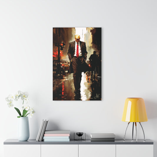 "Future President - 1970's New York", Acrylic Wall Prints (French Cleat Hanging)