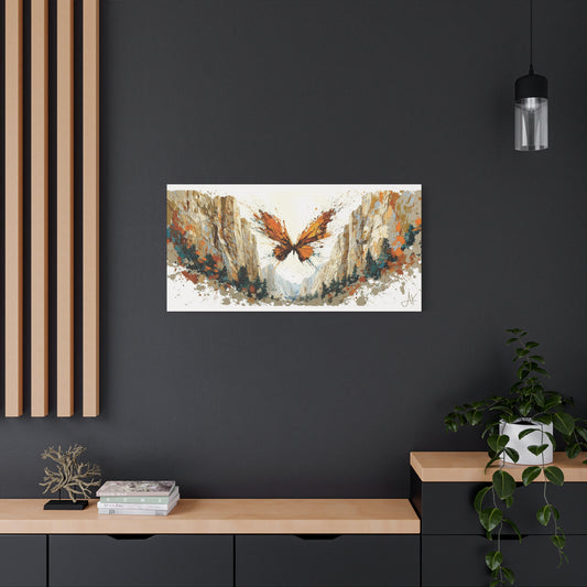 "Melinda's Butterfly", Fine Art Matte Canvas, Stretched, 1.25"