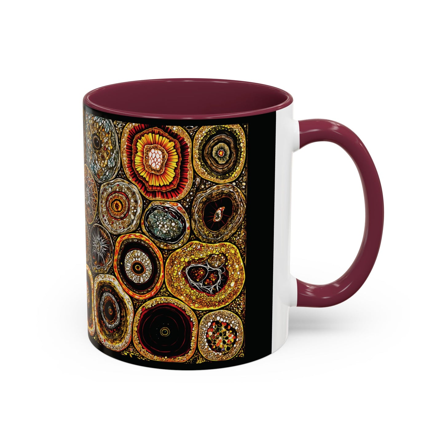 "Every Detail, His Design", Colorful Mugs (11oz, 15oz)