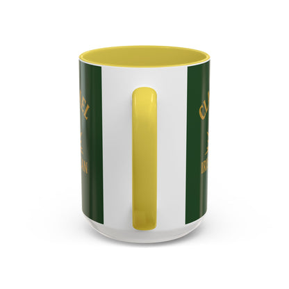 "Clan na Gael - Irish American", Colorful Mugs (11oz, 15oz) (Brithemain Green)