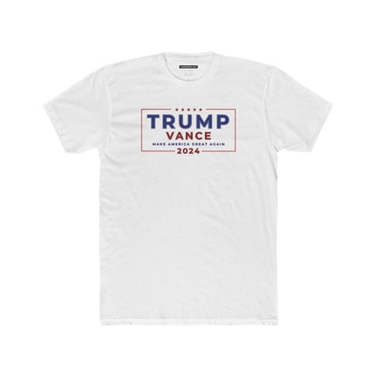 "TRUMP VANCE 2024", Unisex Cotton Crew Tee - Collectible History