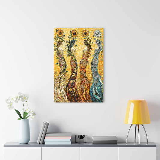 "Divine Femininity" #02, Fine Art Acrylic Wall Prints (French Cleat Hanging)