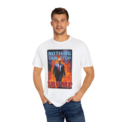 "Nothing Can Stop Trump", Unisex T-shirt (Light Colors)