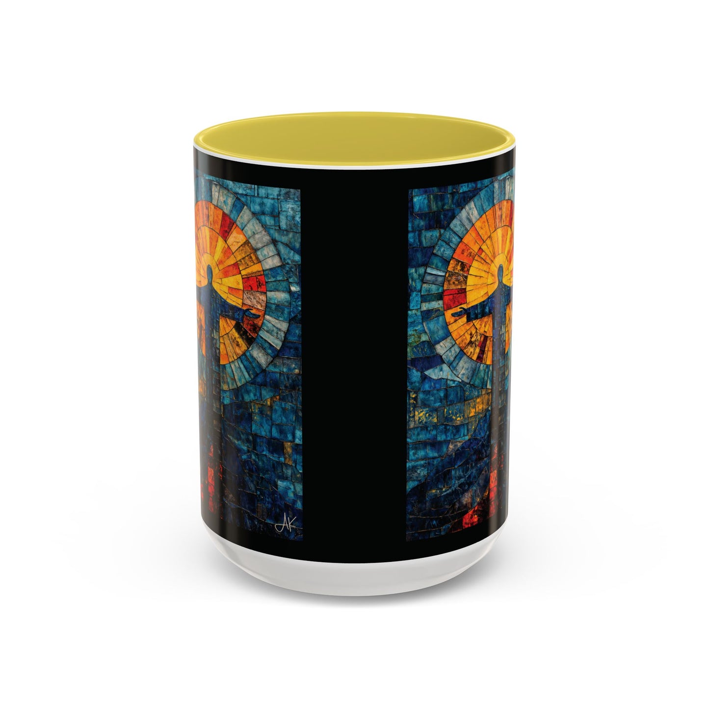 "Alpha and Omega - Revelation 22:13", Colorful Mugs (11oz, 15oz)