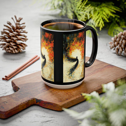 "Seraphic Aegis", Colorful Mugs (11oz, 15oz)