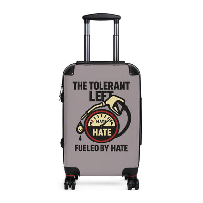 "The Tolerant Left", Suitcase (Walkway Pink Grey)