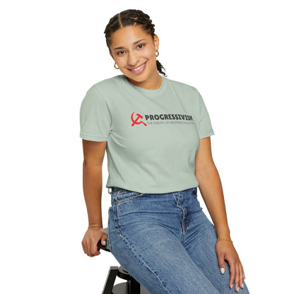 "Progressivism - Enemy of Western Civilization", Unisex T-shirt (Light Colors)