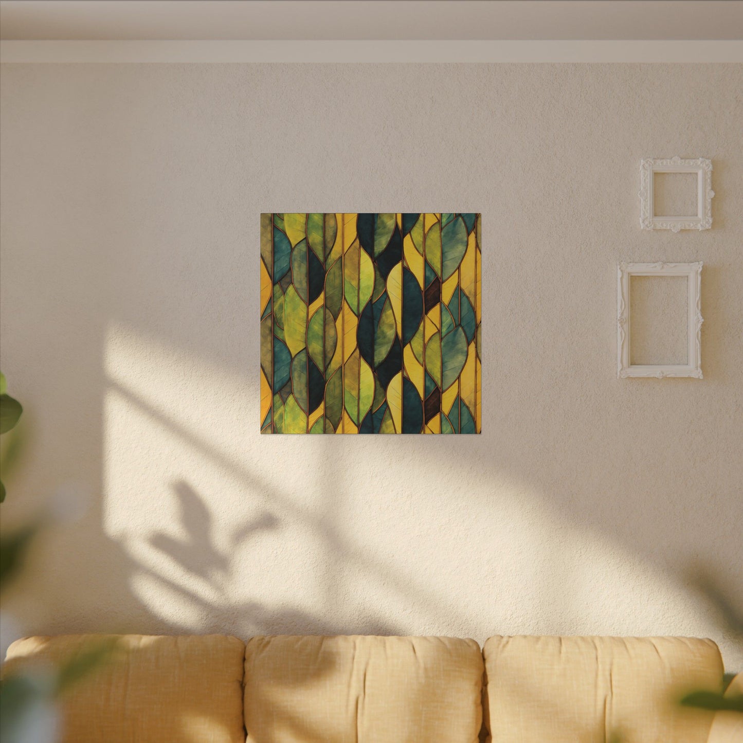 "Inner Grove", Classic Stretched Matte Canvas Pattern Art Print
