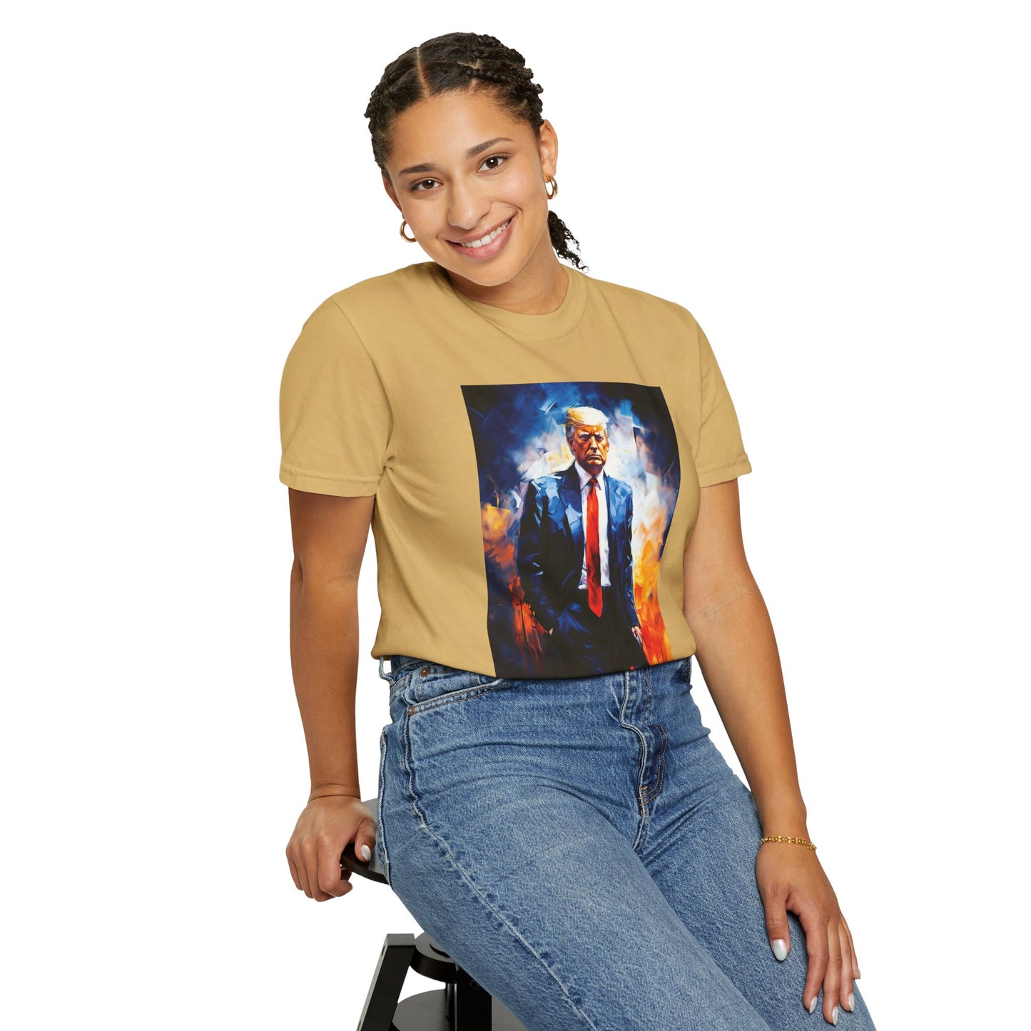"Trump Portrait" #22, Unisex T-shirt (Light Colors)