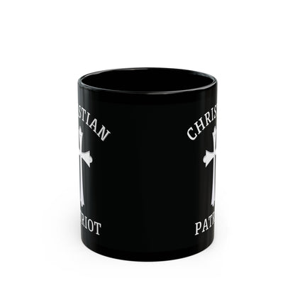 "Christian Patriot" #04, Black Mug (11oz & 15oz)