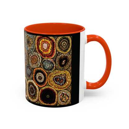 "Every Detail, His Design", Colorful Mugs (11oz, 15oz)