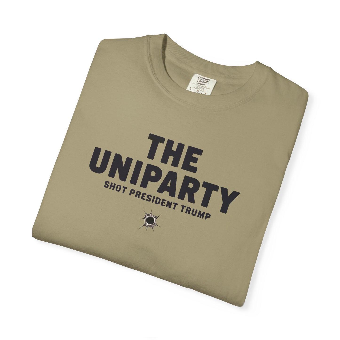 "The Uniparty Shot President Trump" #02, Unisex T-shirt