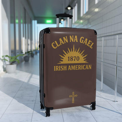 "Clan na Gael - Irish American", Suitcase (Wild Boar Brown)