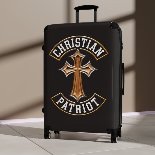 "Christian Patriot" #03 Suitcases (Licorice)