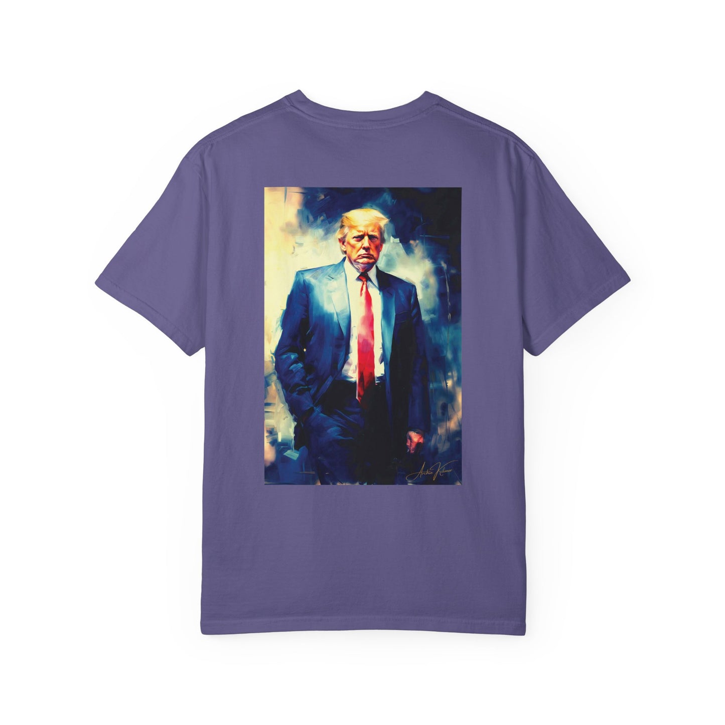 "Trump Portrait No. 6", Unisex T-shirt (Dark Colors)