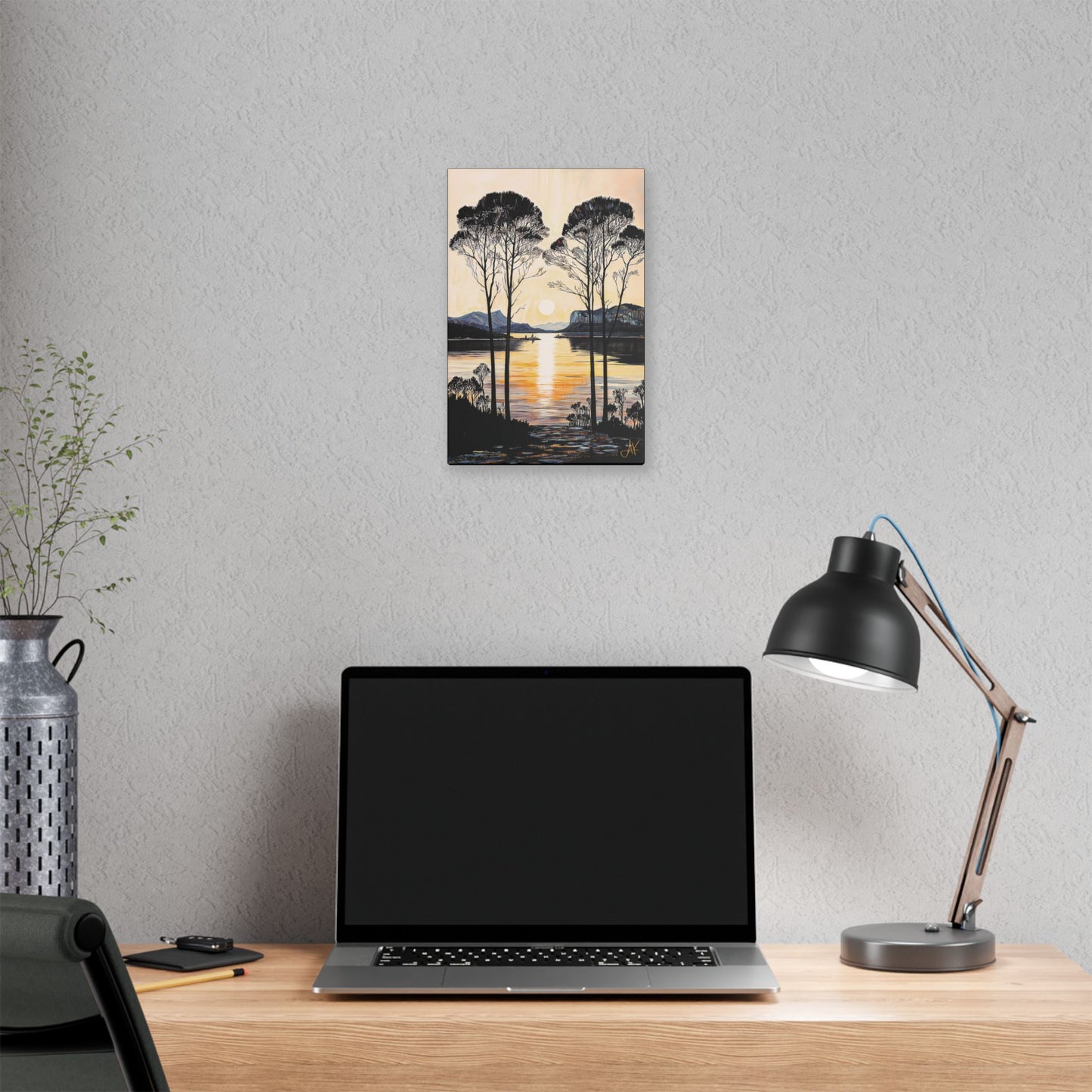 "Gentle Sound", Stretched Classic Canvas Fine Art Print