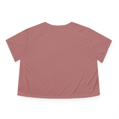 "Humans are Omnivores", Women's Flowy Cropped Tee