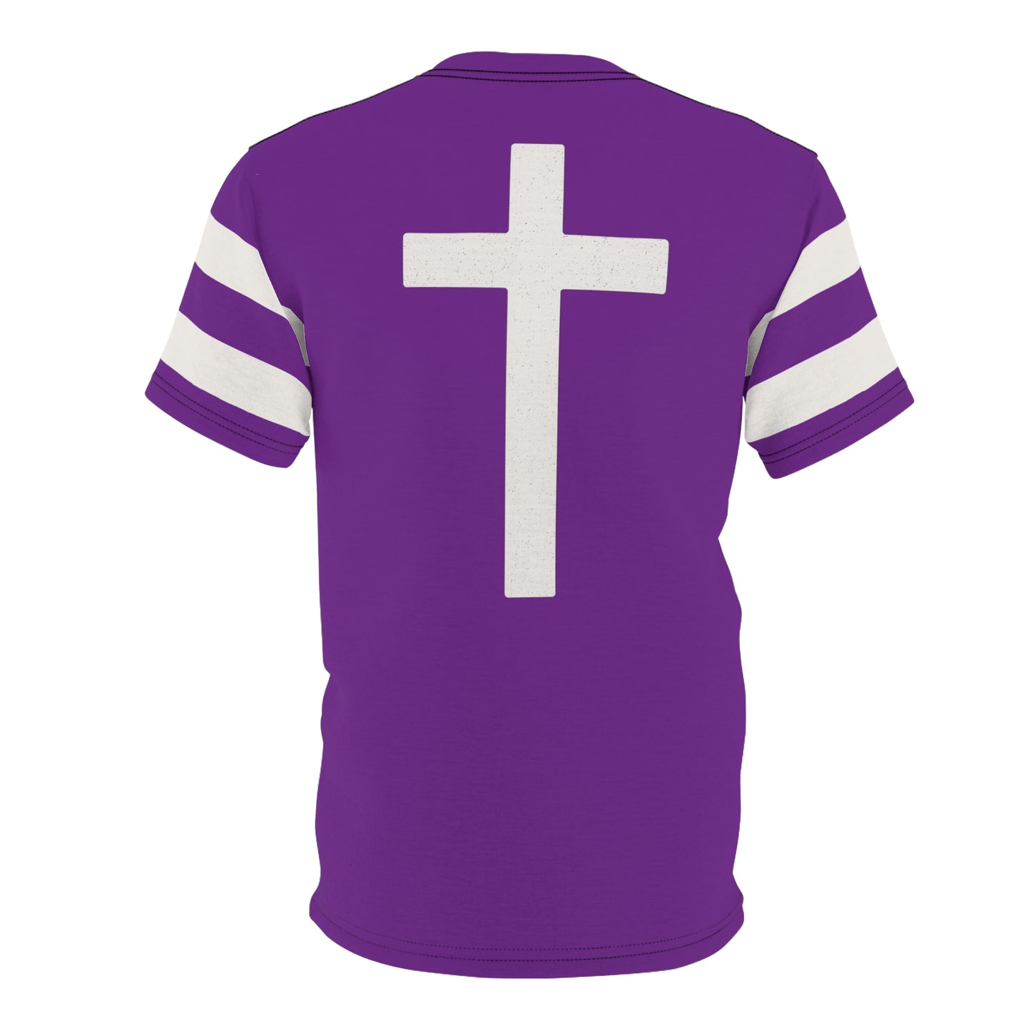 "Faith Overcomes Fear", Unisex Tee (Vesper Violet)