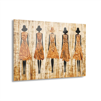 "Be Unique", Fine Art Acrylic Wall Prints (French Cleat Hanging)