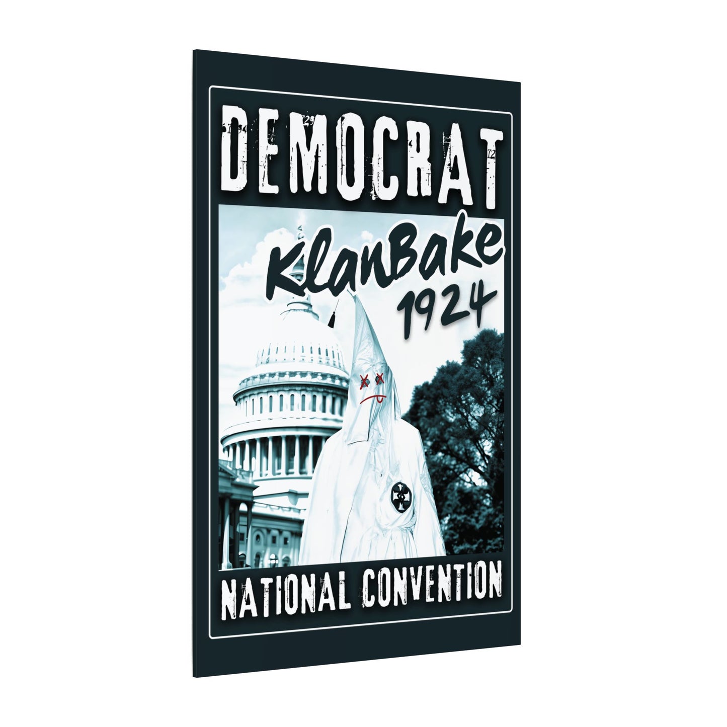 "Democrat KlanBake 1924", Matte Canvas Fine Art Print
