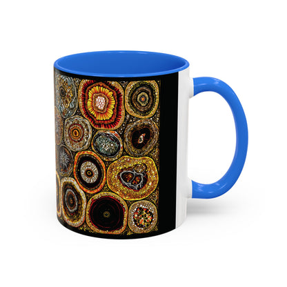 "Every Detail, His Design", Colorful Mugs (11oz, 15oz)