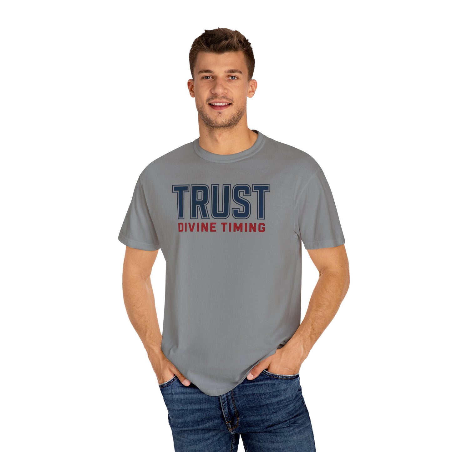 "Trust Divine Timing" #02, Unisex T-shirt
