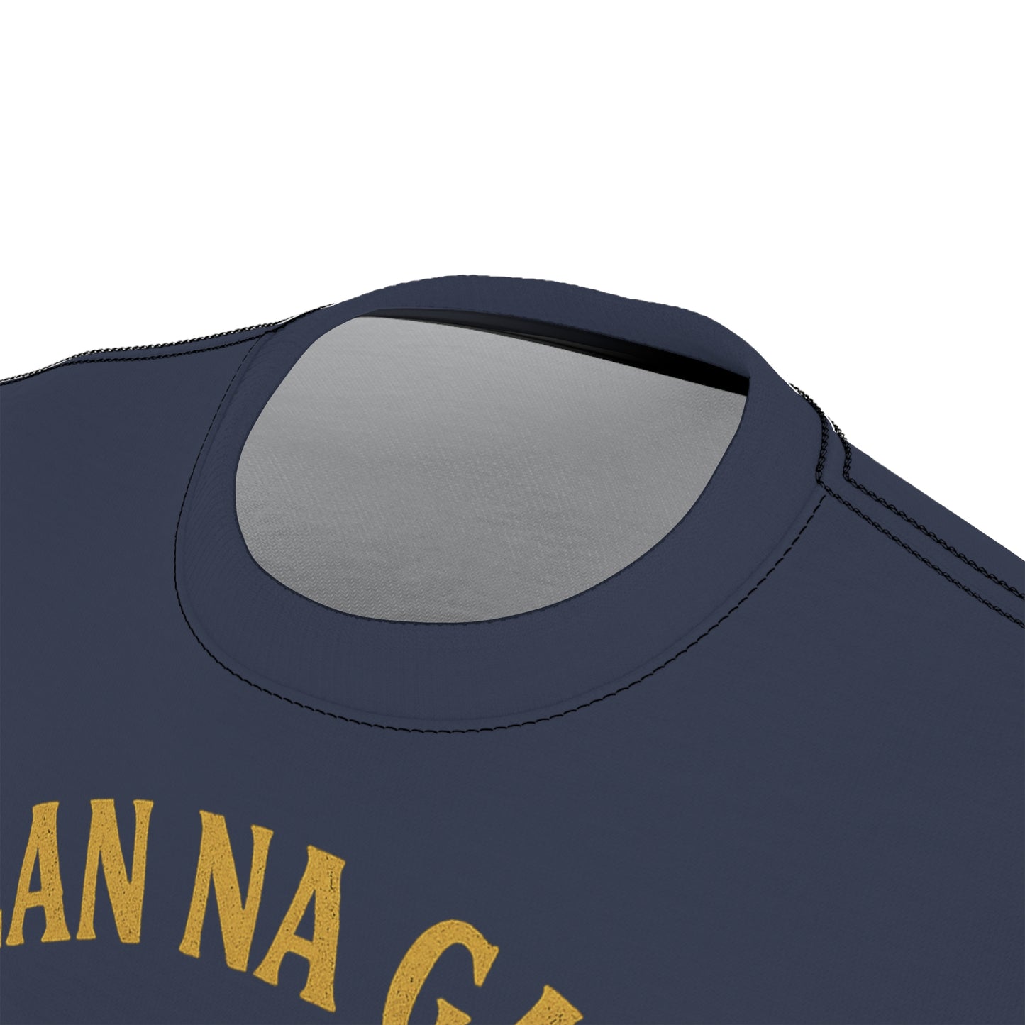 "Clan na Gael - Irish American", Unisex T-shirt (Blue Burka Grey)