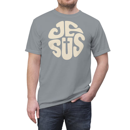 "Retro Jesus", Unisex T-shirt (USAF Wolverine)