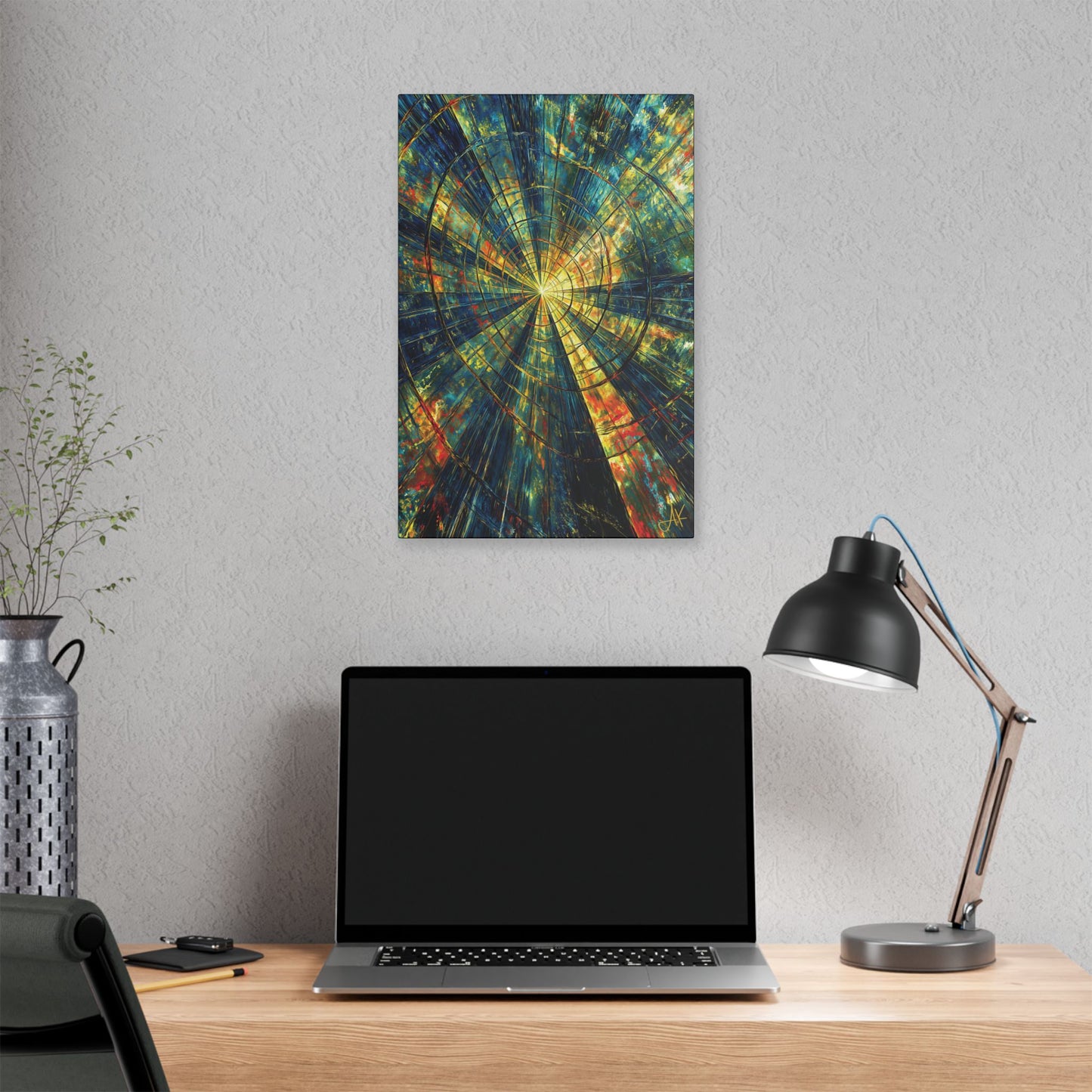 "Afterlife Judgement", Stretched Classic Canvas Fine Art Print