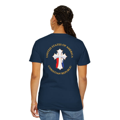 "USA - Christian Republic" #12, Unisex T-shirt