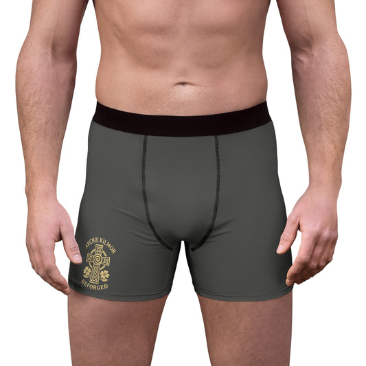 "Archie Kilmor Cross - Reforged" #01, Men's Boxer Briefs (Panzer Grey)