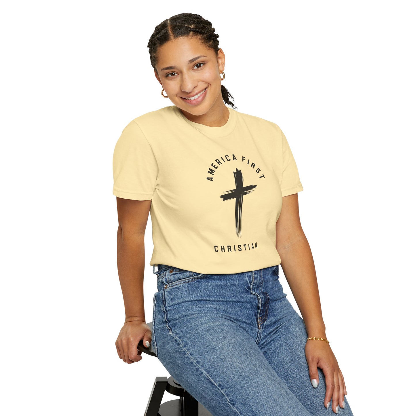 "America First Christian" #05, Unisex T-shirt (Light Colors)