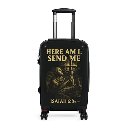 "Isaiah 6:8 (KJV)", Suitcases (Void Black)