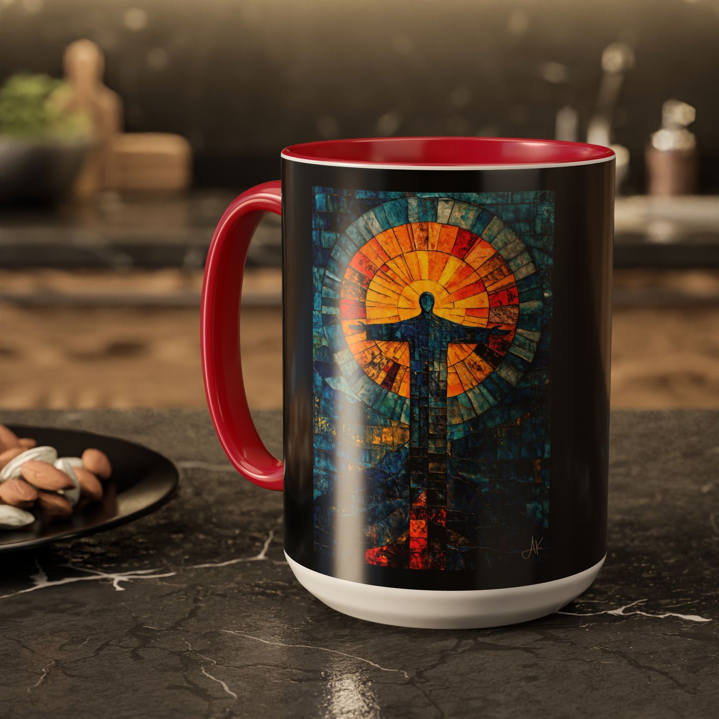 "Alpha and Omega - Revelation 22:13", Colorful Mugs (11oz, 15oz)