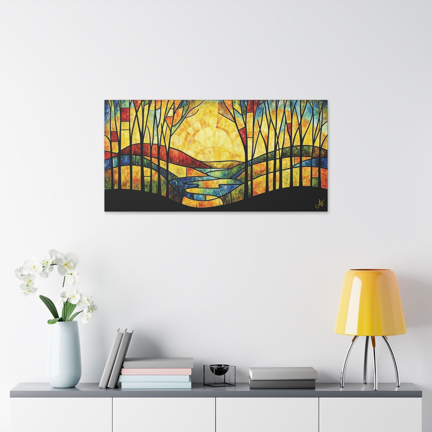 "The Golden Age of Trump", Stretched Classic Canvas Fine Art Print