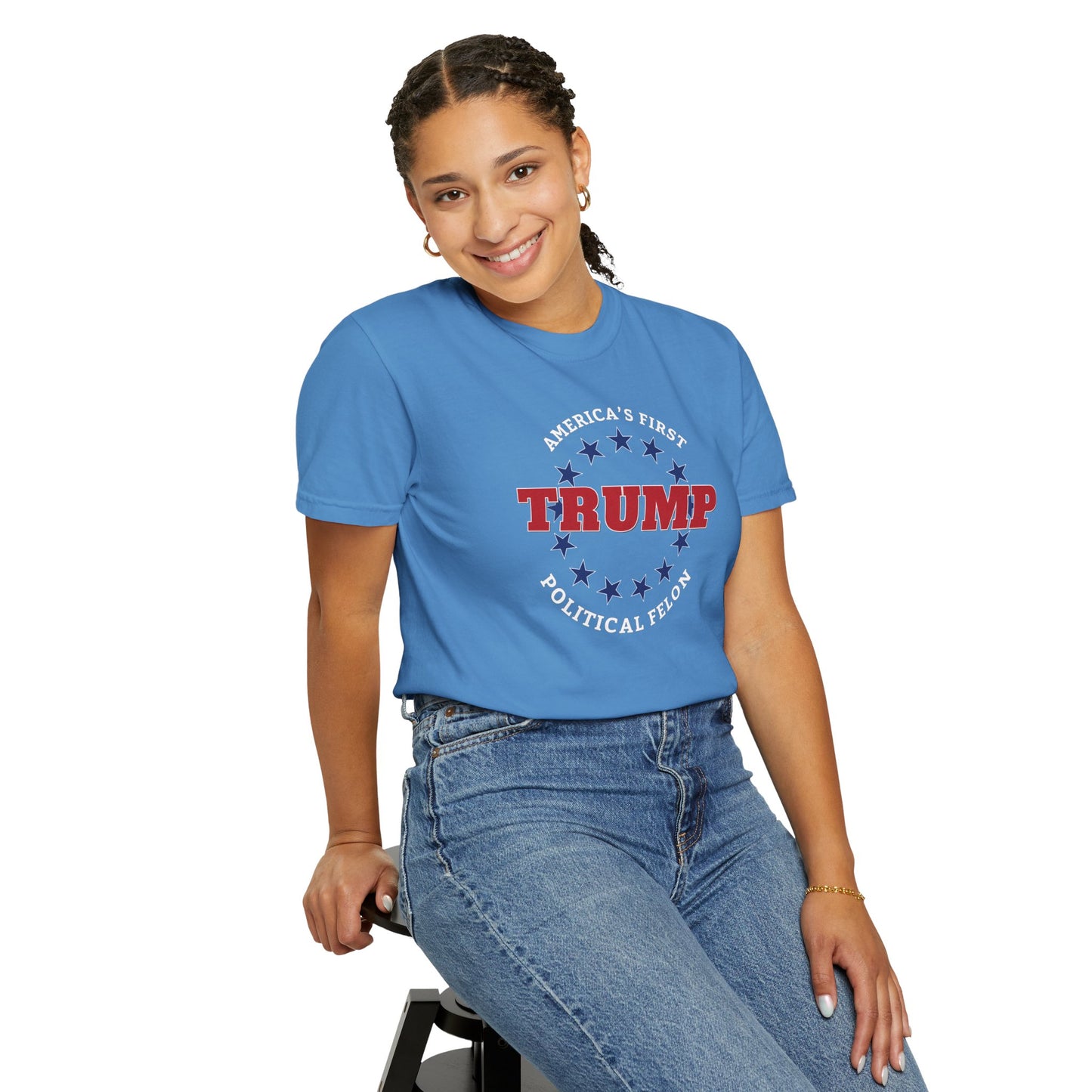 "Trump - America's First Political Felon", Unisex T-shirt